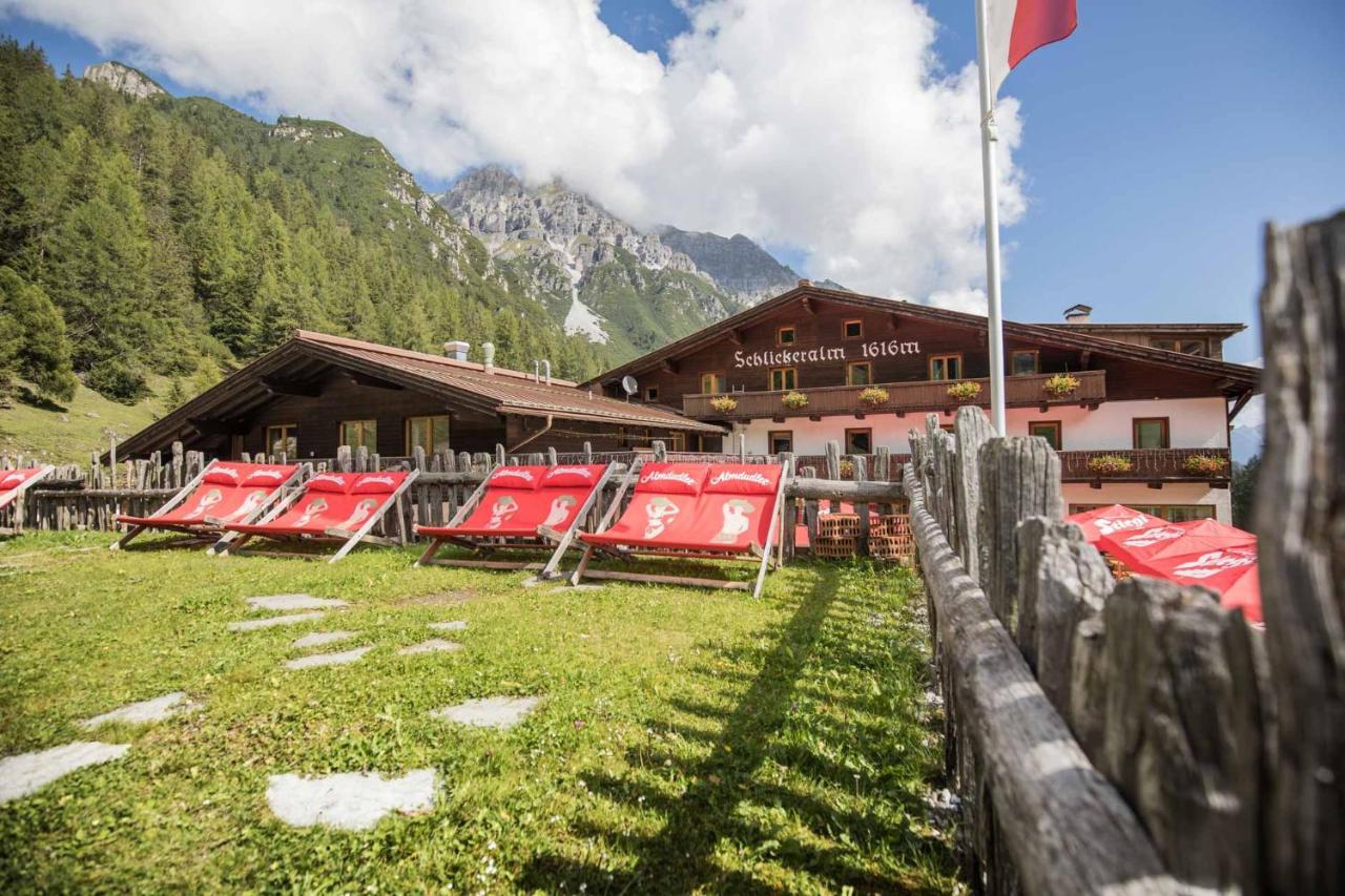 Berghotel Schlickeralm 1.616 M Фульпмес Экстерьер фото